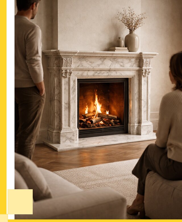 Мраморные камины под ключ в Сегеже от 260125 р. | ЭриданСгж