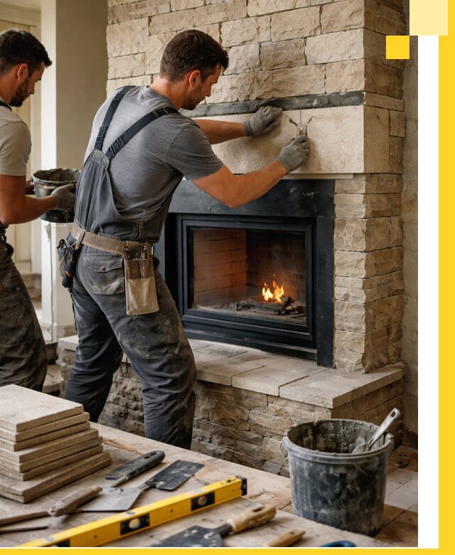 Проектирование и установка открытых каминов в Сегеже