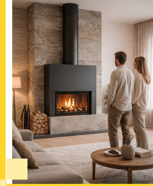 Закрытые камины под ключ в Сегеже от 124860 р., ЭриданСгж