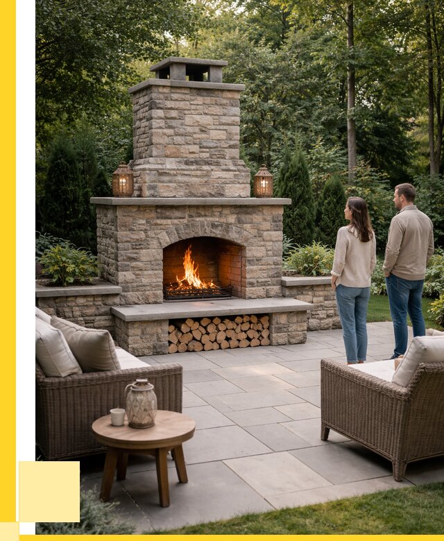 Уличные камины из кирпича в Сегеже от 156075 р. | ЭриданСгж