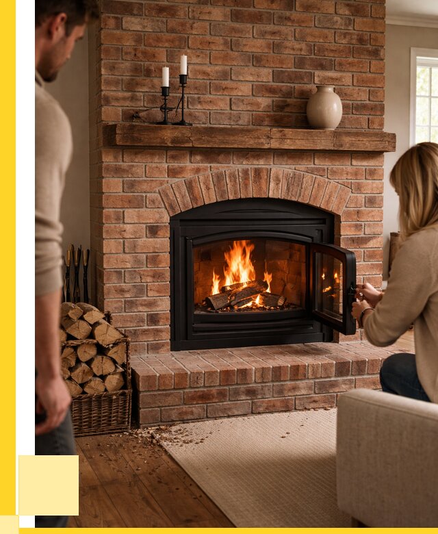 Кирпичные камины под ключ в Сегеже от 156075 р. | ЭриданСгж