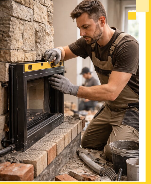 Дровяные камины под ключ в Сегеже: монтаж, обустройство