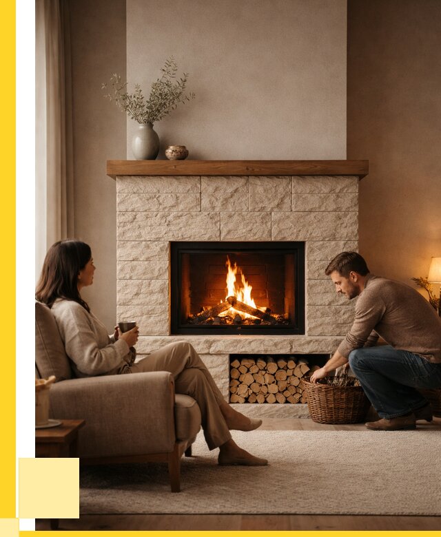 Камины для дома в Сегеже под ключ от 156075 р. | ЭриданСгж