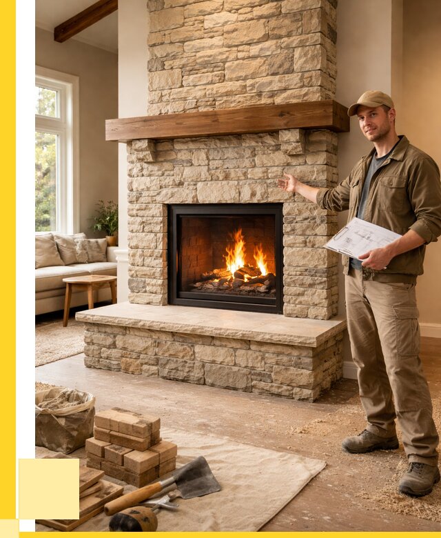 Камины под ключ в Сегеже от 187290 р. | ЭриданСгж — установка