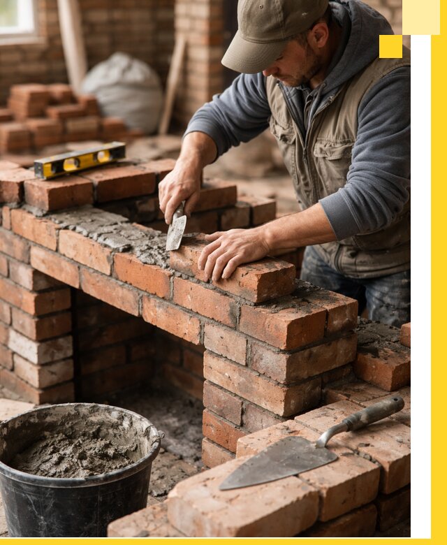 Кладка каминов под ключ в Сегеже профессиональная отделка и монтаж