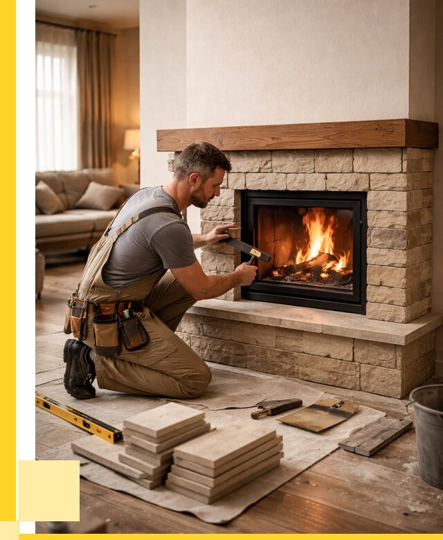 Строительство каминов в Сегеже от 156075 р., ЭриданСгж - под ключ