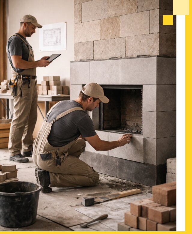 Индивидуальные проекты каминов и каминных систем в Сегеже