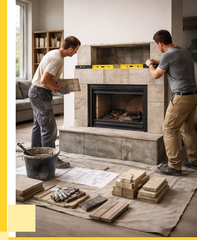 Монтаж каминов и установка в Сегеже от 46823 р. | ЭриданСгж