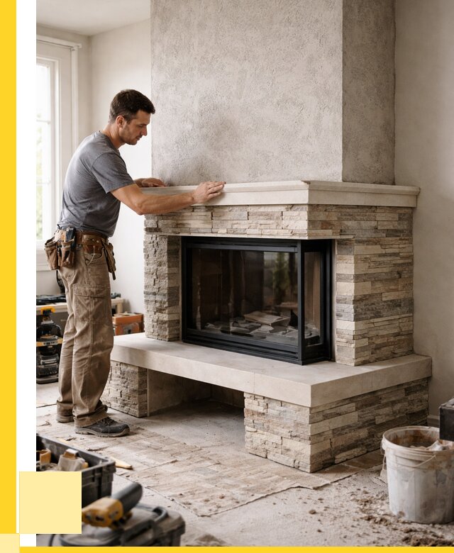 Изготовление каминов под ключ в Сегеже от 156075 р. | ЭриданСгж