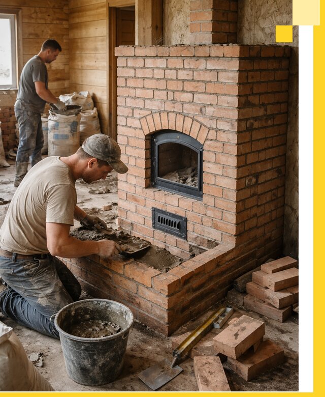 Профессиональное строительство печей в Сегеже под ключ