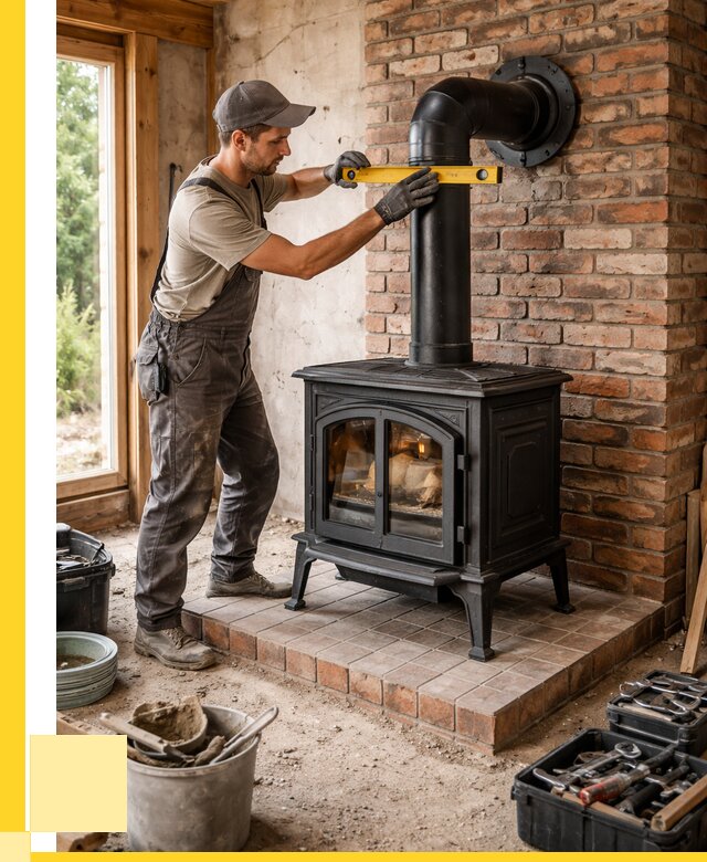 Монтаж печей установка банной печи в Сегеже от 15608 р. | ЭриданСгж