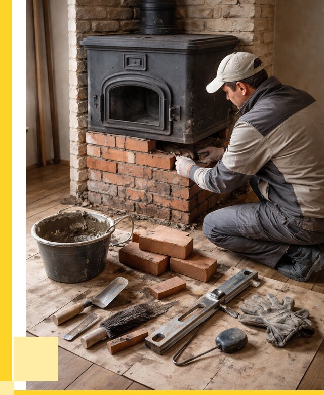 Ремонт печей в Сегеже от 12486 р., услуги печника ЭриданСгж