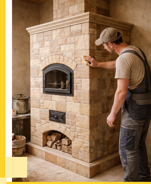 Облицовка печей в Сегеже от 4682 р. под ключ | ЭриданСгж