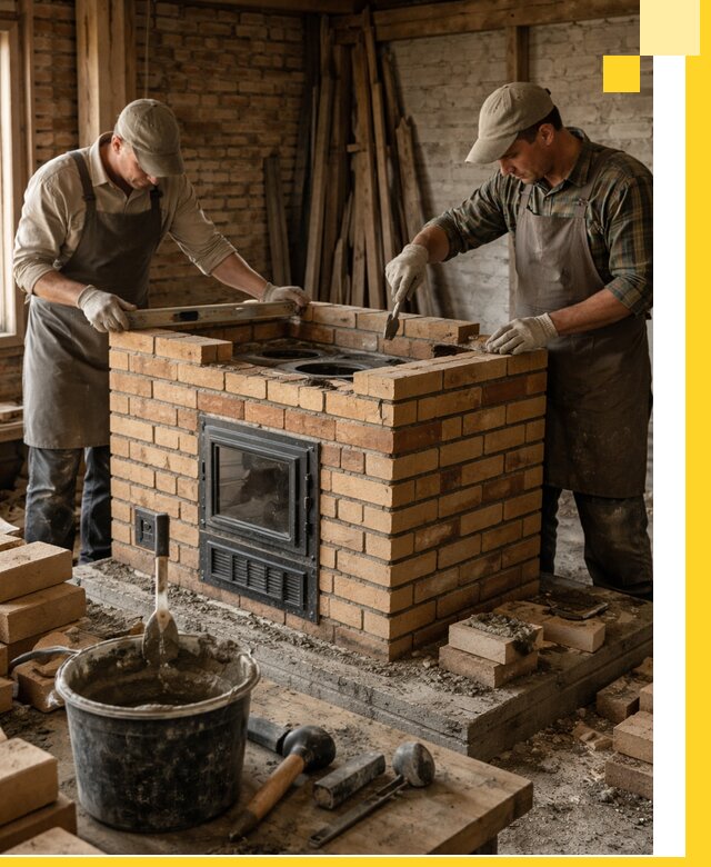 Изготовление и установка варочных печей под ключ в Сегеже