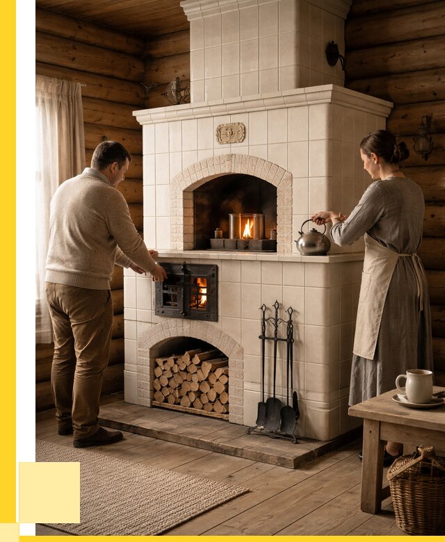 Русские печи в Сегеже: установка от 156075 р. ЭриданСгж