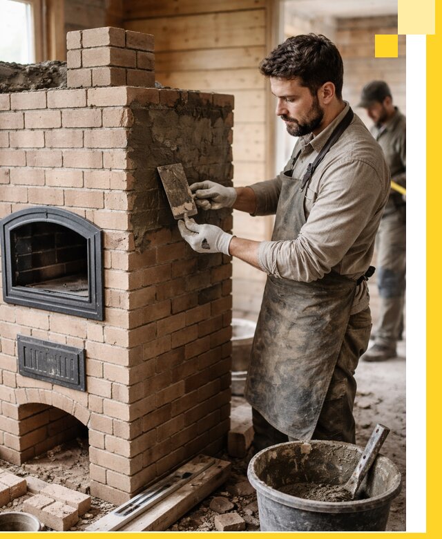 Изготовление и установка печей-шведок под ключ в Сегеже