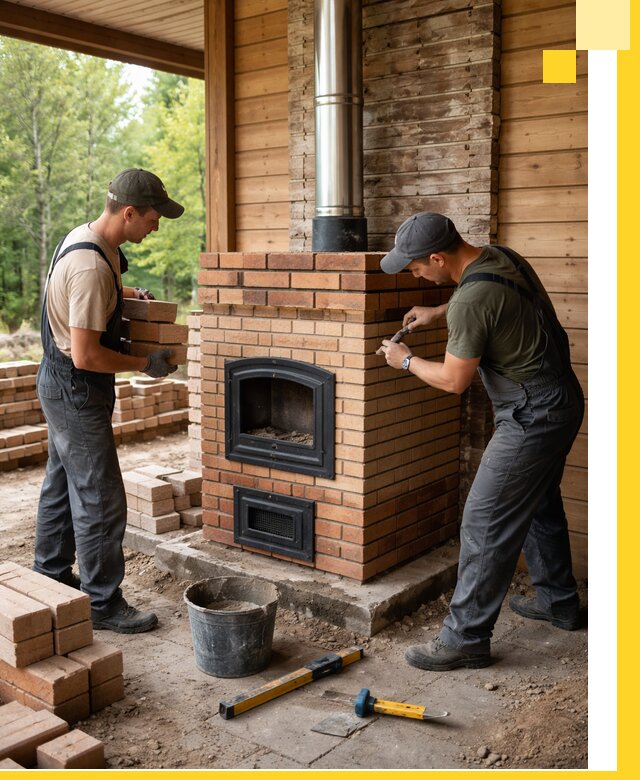 Производство и установка дачных печей под ключ в Сегеже