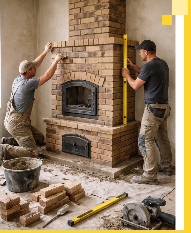 Продажа и установка печей и каминов для дома под ключ в Сегеже