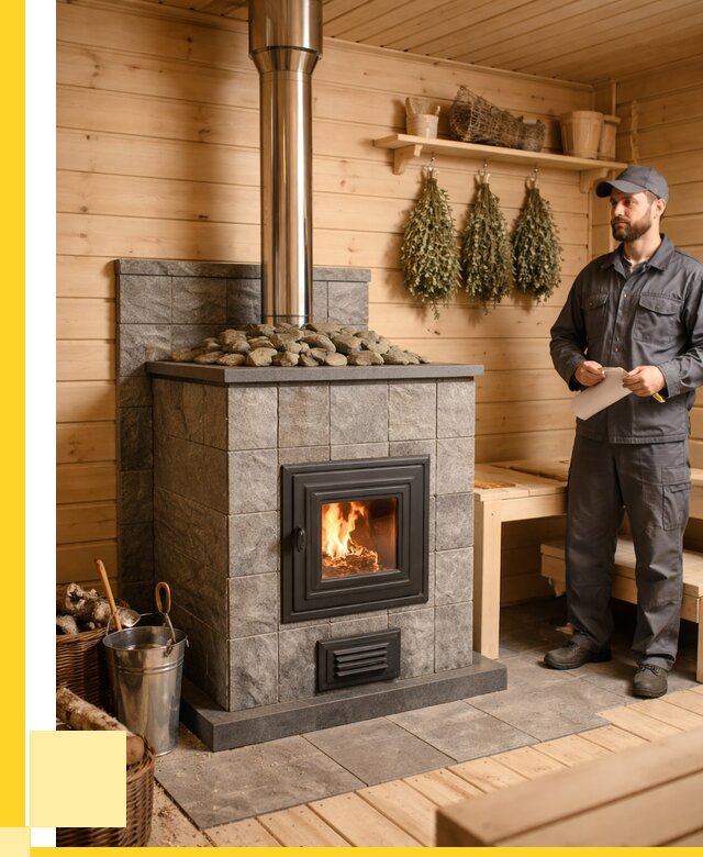 Печи для бани под ключ в Сегеже от 124860 р. | ЭриданСгж