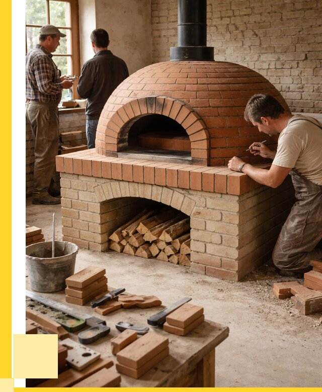 Помпейская печь дровяная для пиццы в Сегеже | ЭриданСгж от 208100 р.