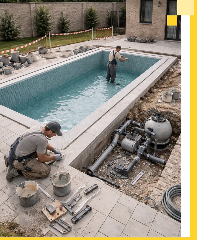 Строительство бассейнов под ключ в Сегеже: проекты и монтаж