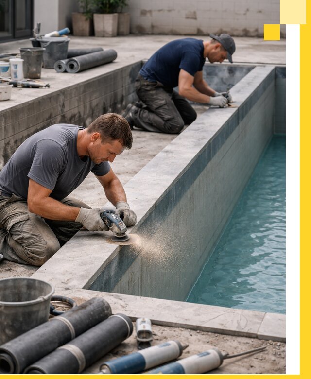 Профессиональный ремонт бассейнов под ключ в Сегеже