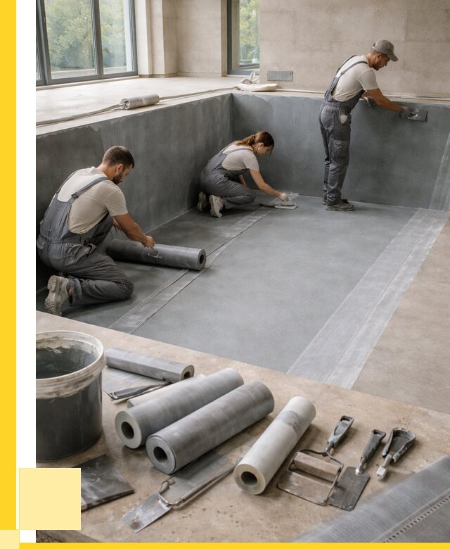 Гидроизоляция бассейнов в Сегеже от 2081 р., ЭриданСгж