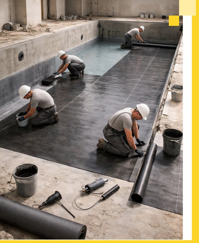 Профессиональная гидроизоляция бассейнов и чаш в Сегеже под ключ