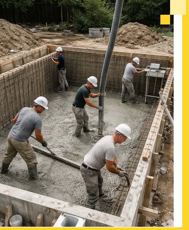 Строительство бетонных бассейнов под ключ в Сегеже