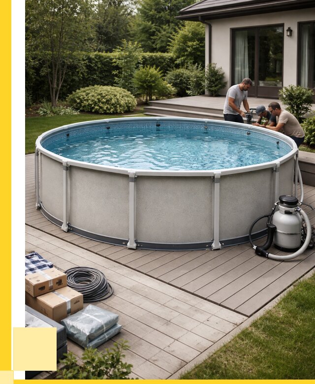 Купить каркасные бассейны в Сегеже от 46823 р. | ЭриданСгж