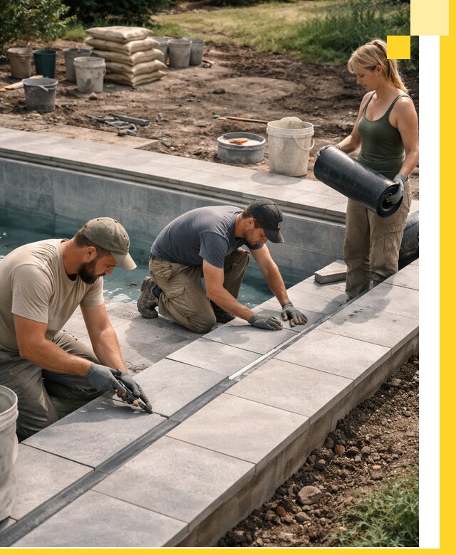 Строительство и монтаж уличных бассейнов под ключ в Сегеже