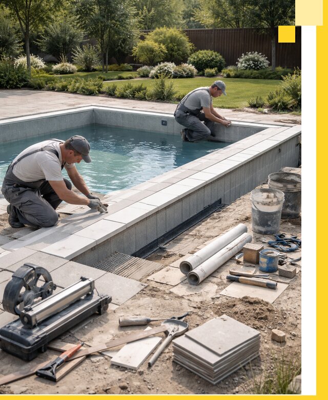 Строительство открытых бассейнов под ключ в Сегеже профессионально