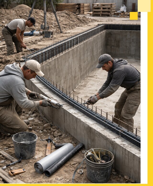 Качественный монтаж чаши бассейна в Сегеже под ключ с гарантией