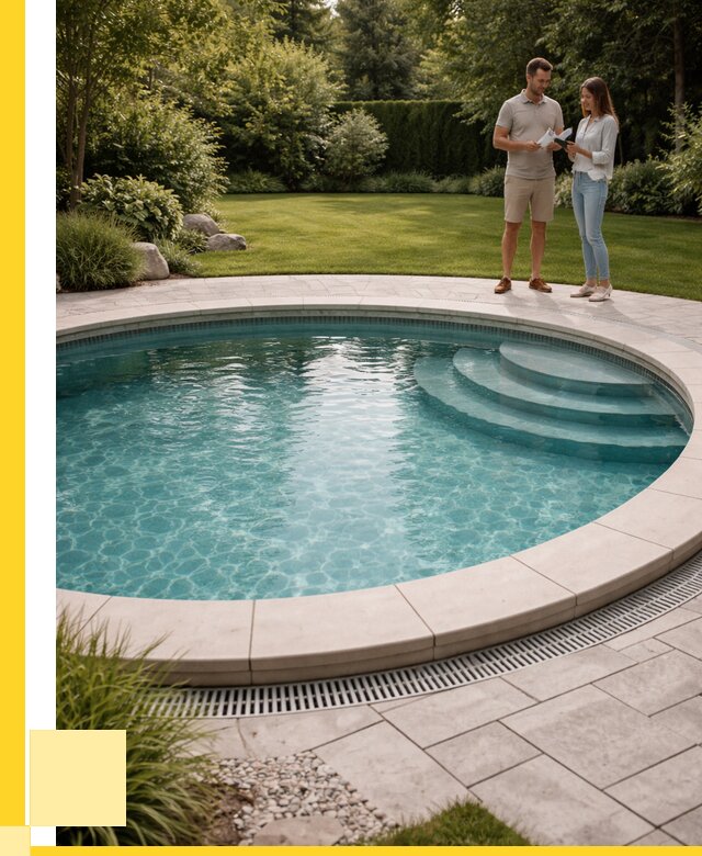 Круглые каркасные бассейны купить в Сегеже от 260125 р. | ЭриданСгж