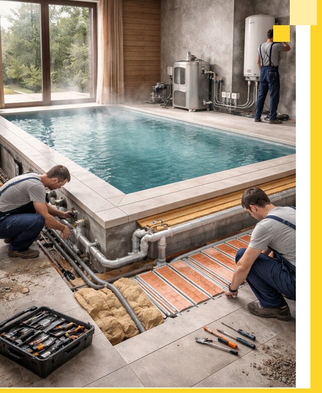 Проектирование и строительство тёплых бассейнов в Сегеже