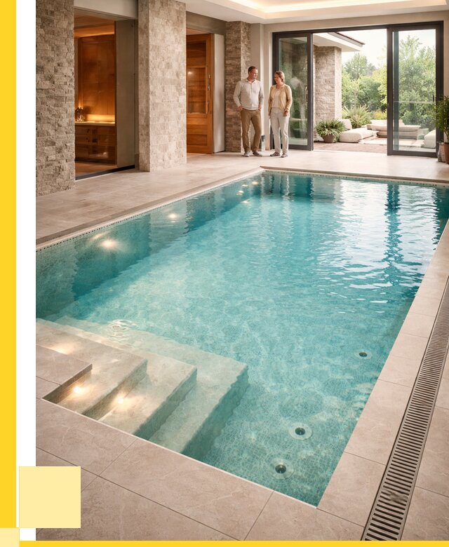 Бассейн во дворе в Сегеже: проект, отделка от 1248600 р. | ЭриданСгж