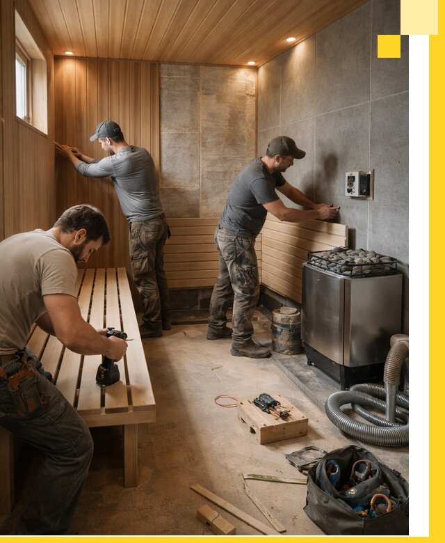 Сауны под ключ в Сегеже, проектирование, строительство, отделка
