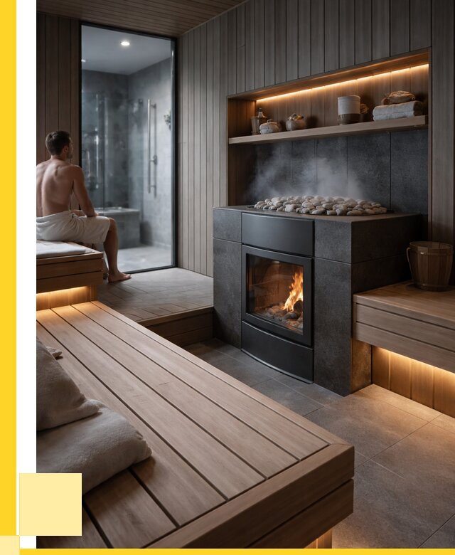Проект сауны в частном доме в Сегеже от 36418 р. | ЭриданСгж