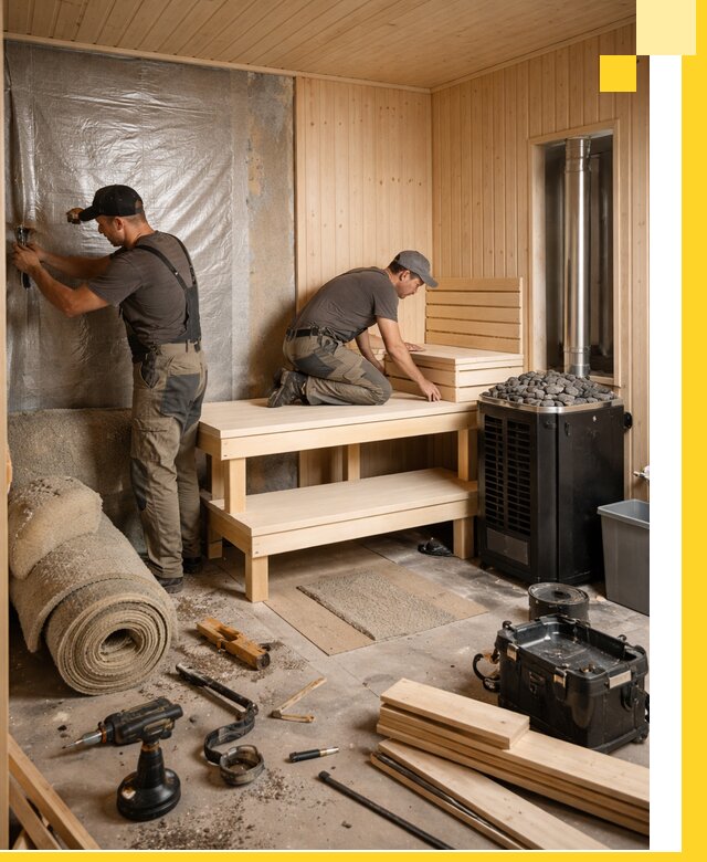 Проекты саун под ключ в Сегеже дизайн и строительство