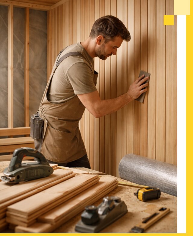 Профессиональная отделка саун и парных под ключ в Сегеже