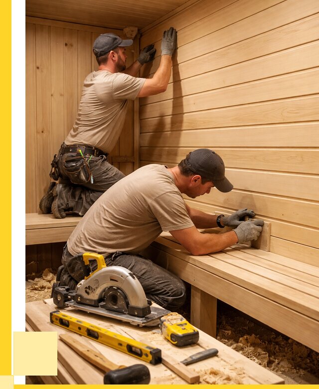 Обшивка саун вагонкой в Сегеже от 2601 р. | ЭриданСгж