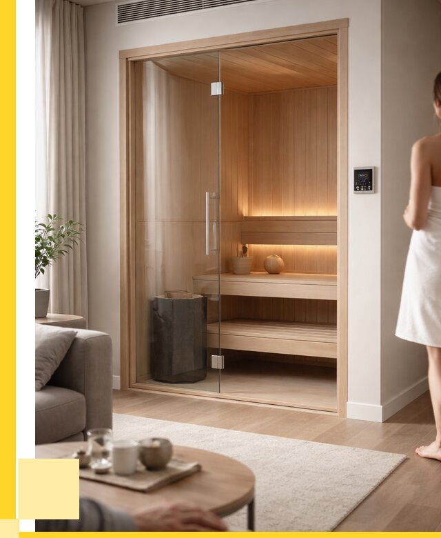 Сауна в квартире под ключ в Сегеже от 124860 р. ЭриданСгж