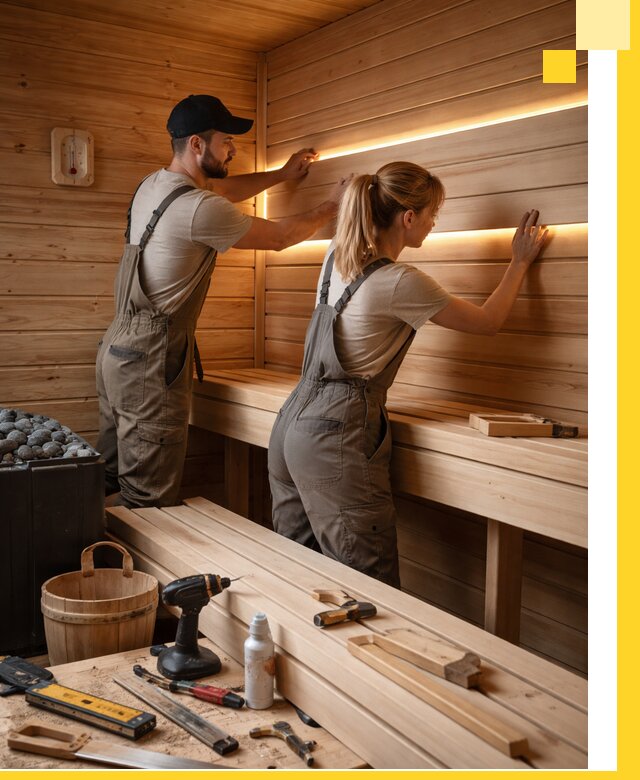Дизайн саун и бань под ключ с индивидуальным проектом в Сегеже