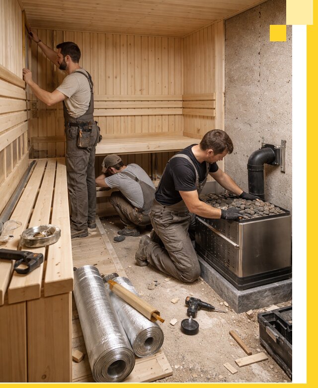 Индивидуальные сауны на заказ в Сегеже под ключ, проект и монтаж