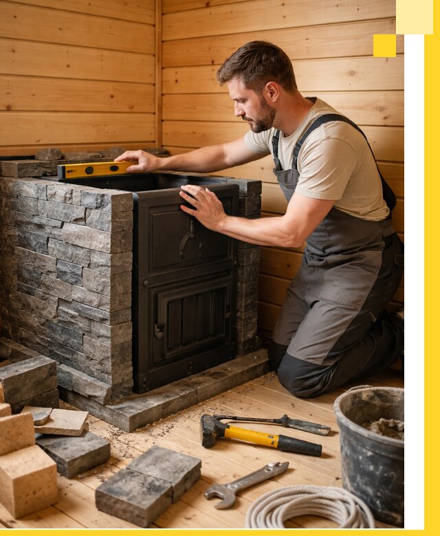 Производство и установка печей для саун под ключ в Сегеже