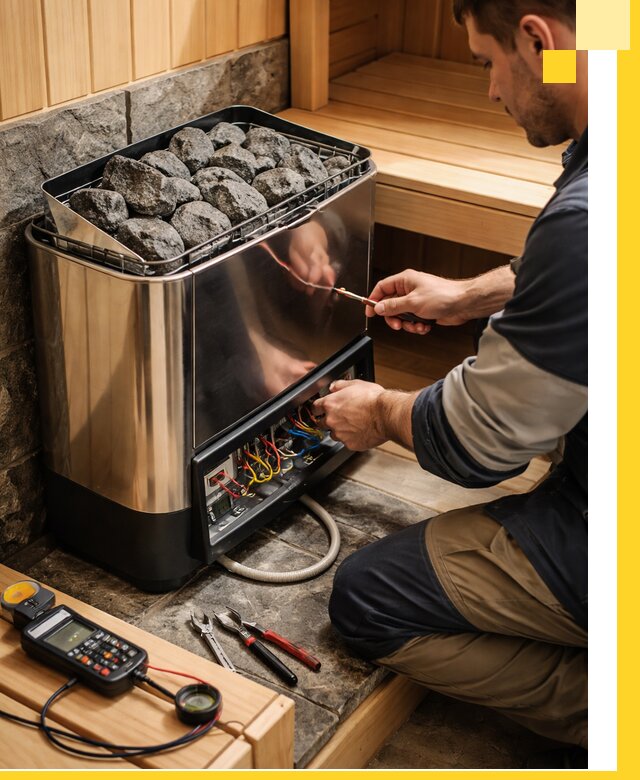 Продажа и установка электрокаменок для саун в Сегеже