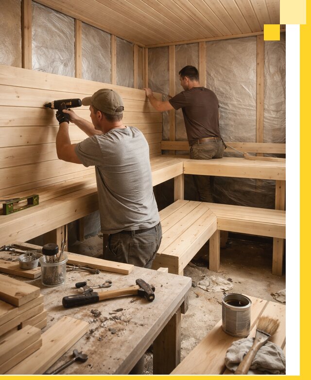 Профессиональная отделка бань и саун под ключ в Сегеже