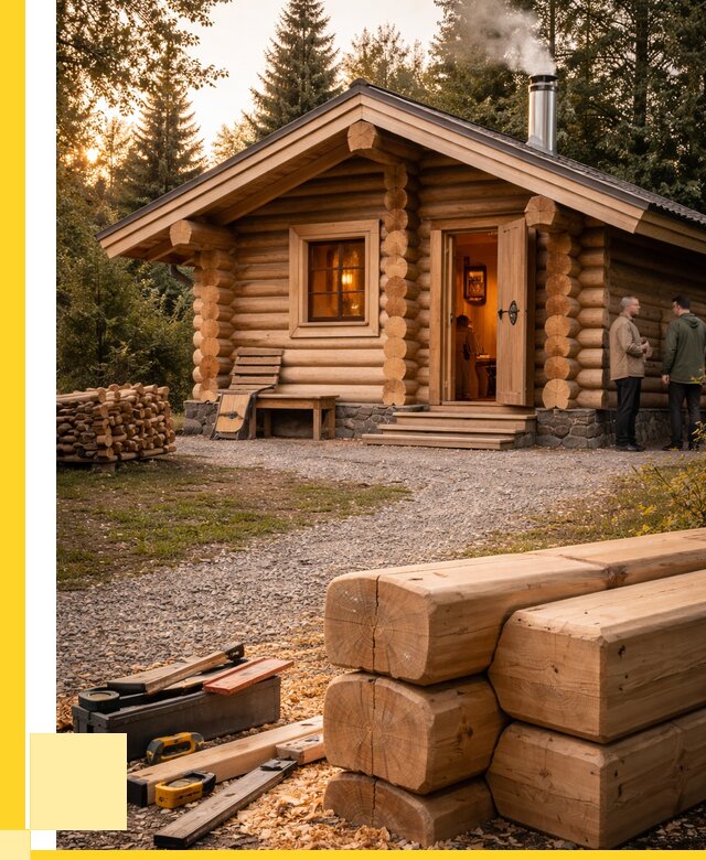 Строительство бань и комплексов в Сегеже от 468225 р.| ЭриданСгж