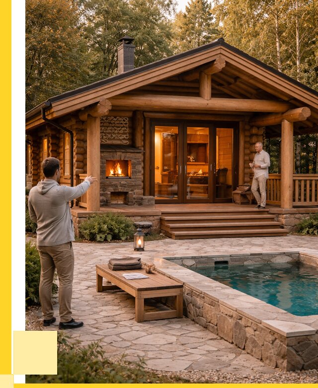 Проекты бань и хамам в Сегеже от 26013 р. | ЭриданСгж