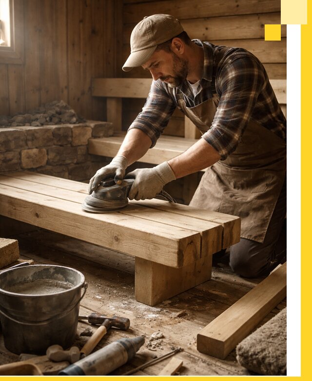 Ремонт бань под ключ в Сегеже с гарантией качества и сроков